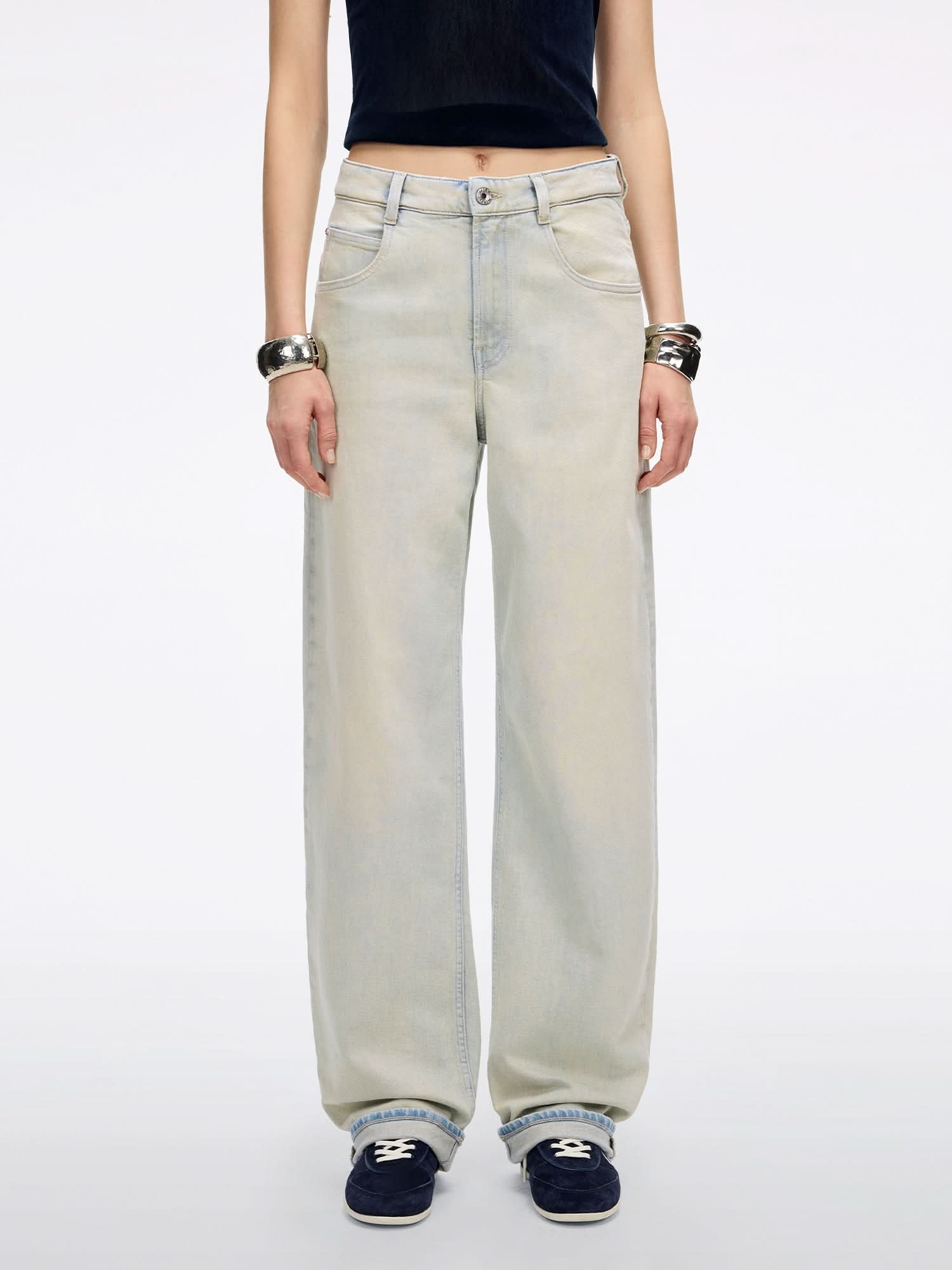 Distressed Jeans-ELIZABETH