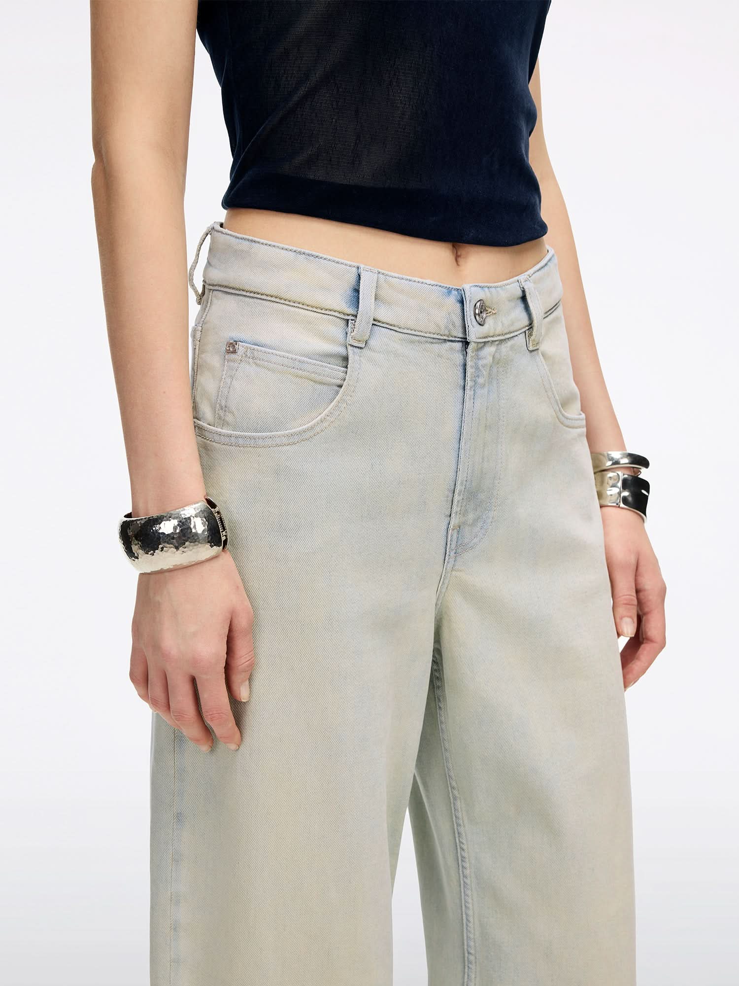 Distressed Jeans-ELIZABETH