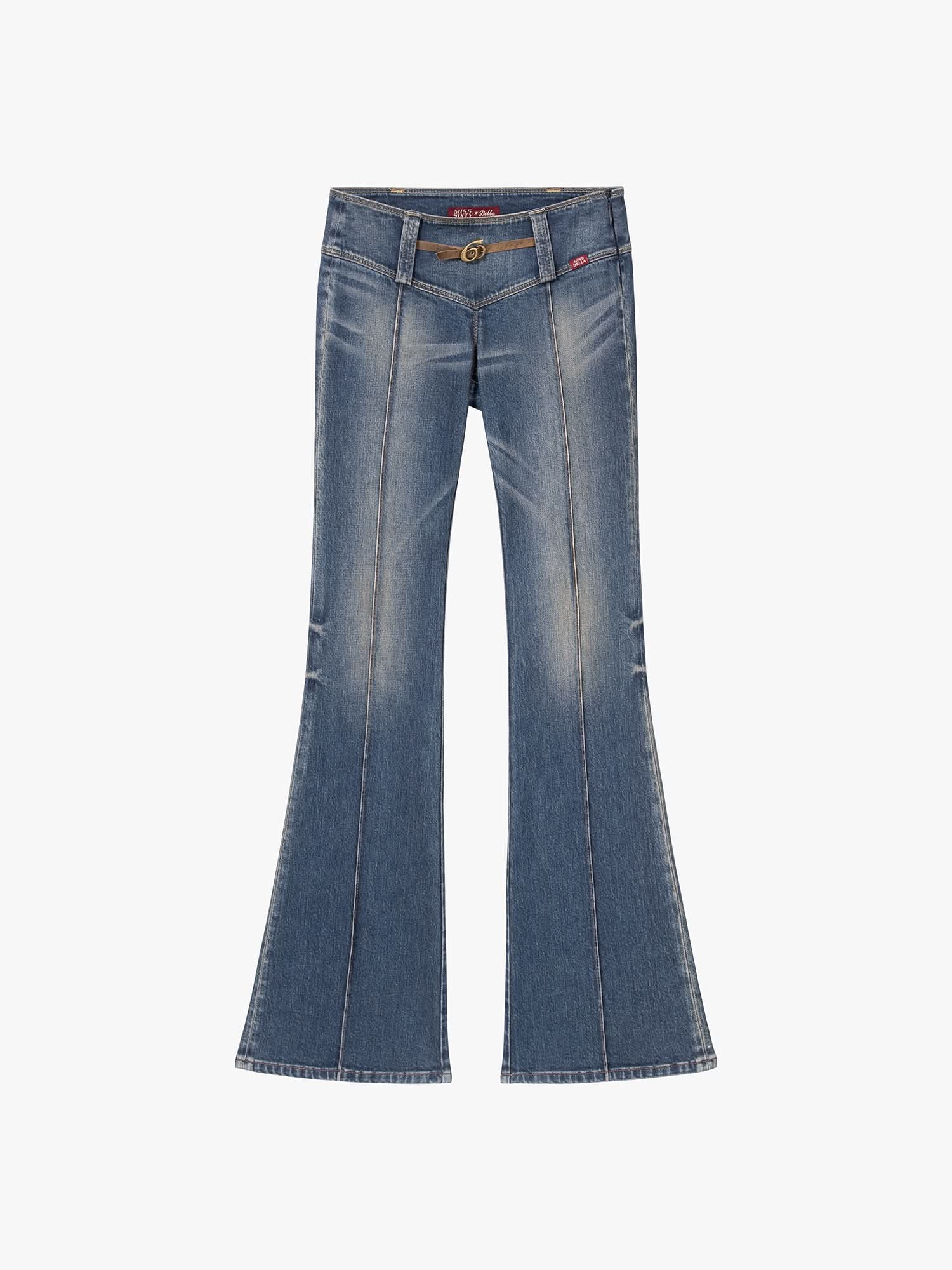 Slim-Fit Flare Jeans