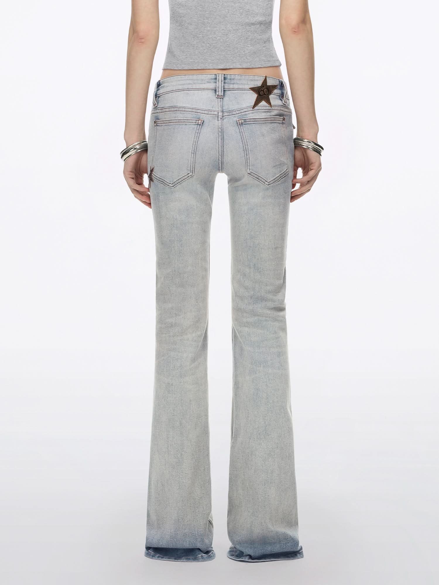 Slim-Fit Flare Jeans