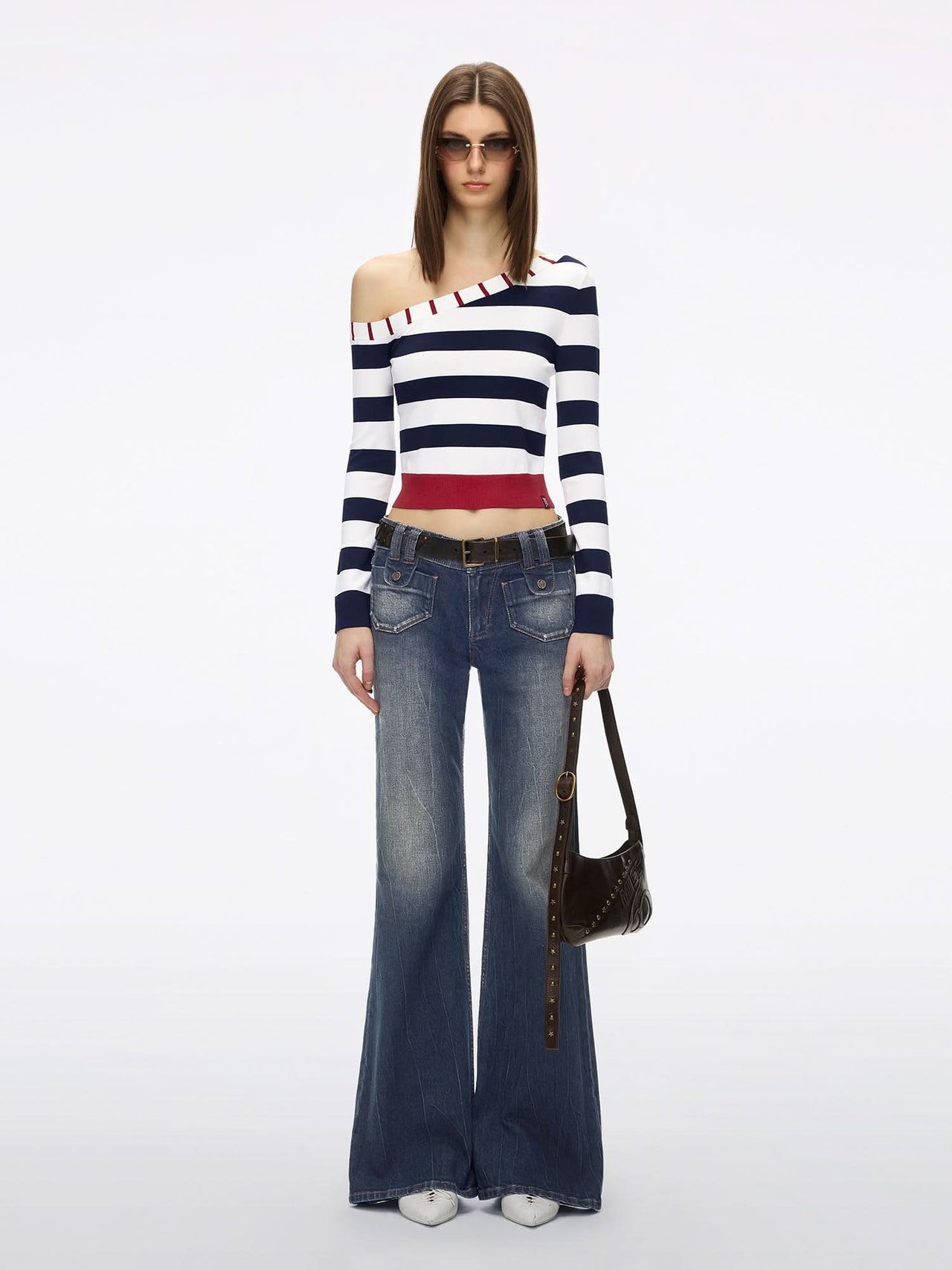 Slim-Fit Flare Jeans