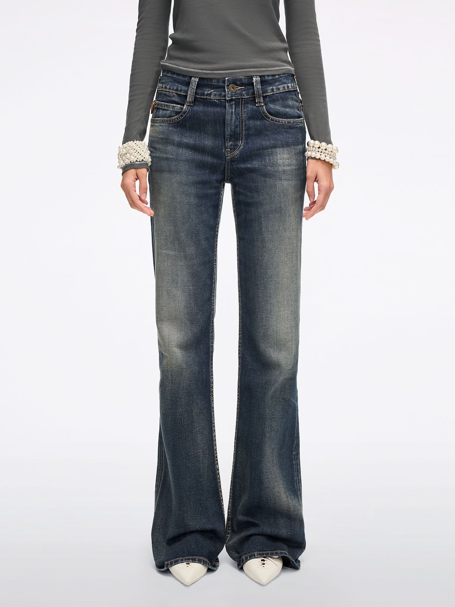 Flared Jeans