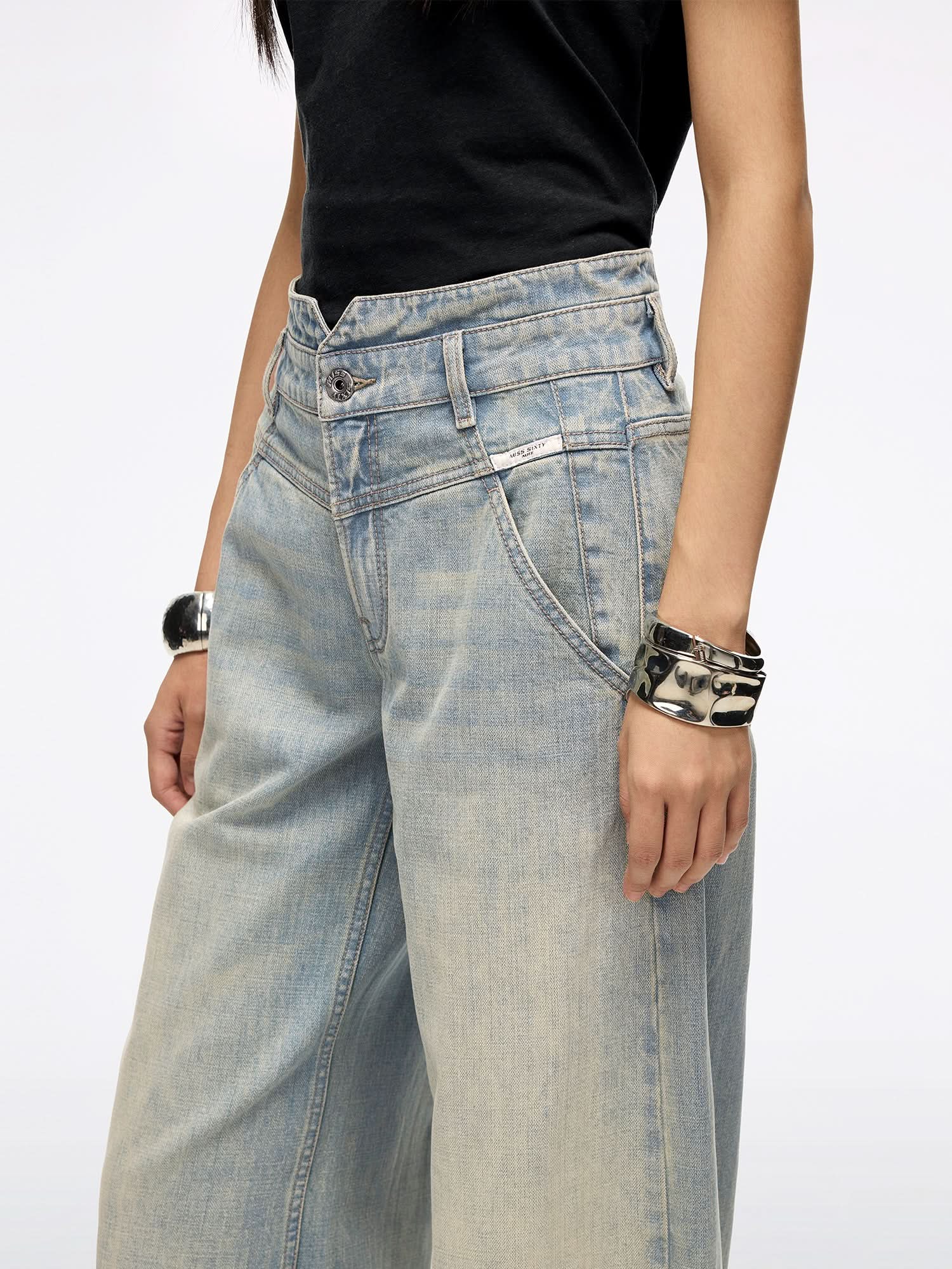 Loose-Fit Jeans-ALICE - MISS SIXTY Loose-Fit Jeans-ALICE - MISS SIXTY