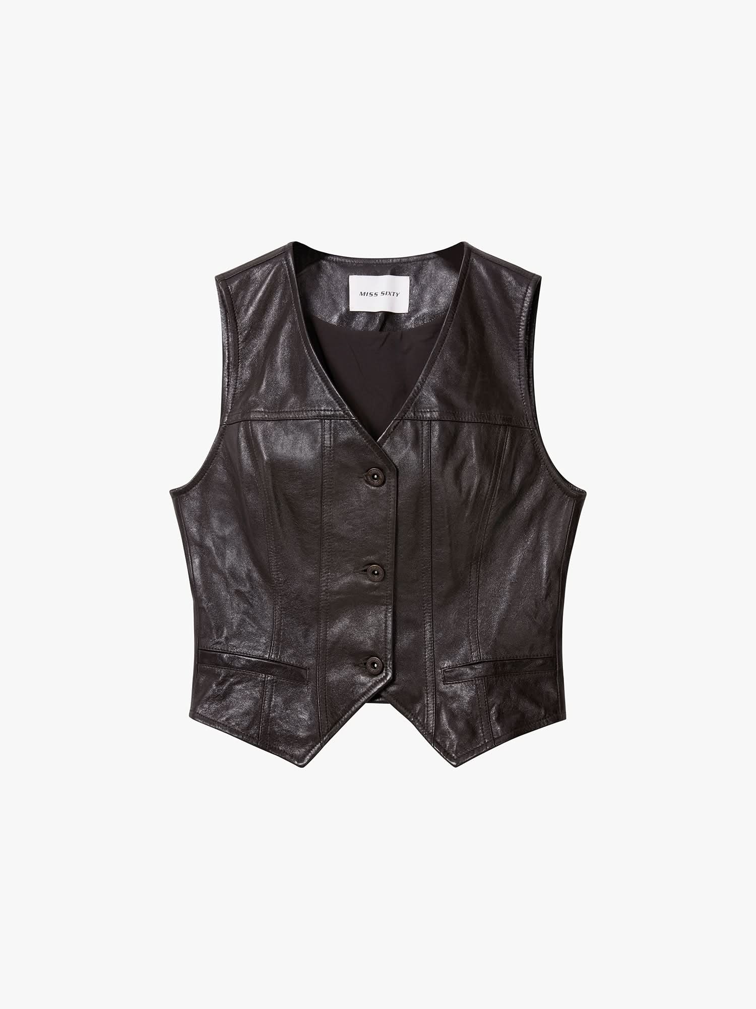 Sheepskin Gilet - MISS SIXTY