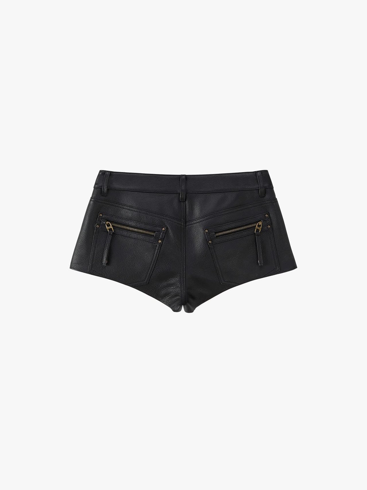 Genuine Leather Shorts