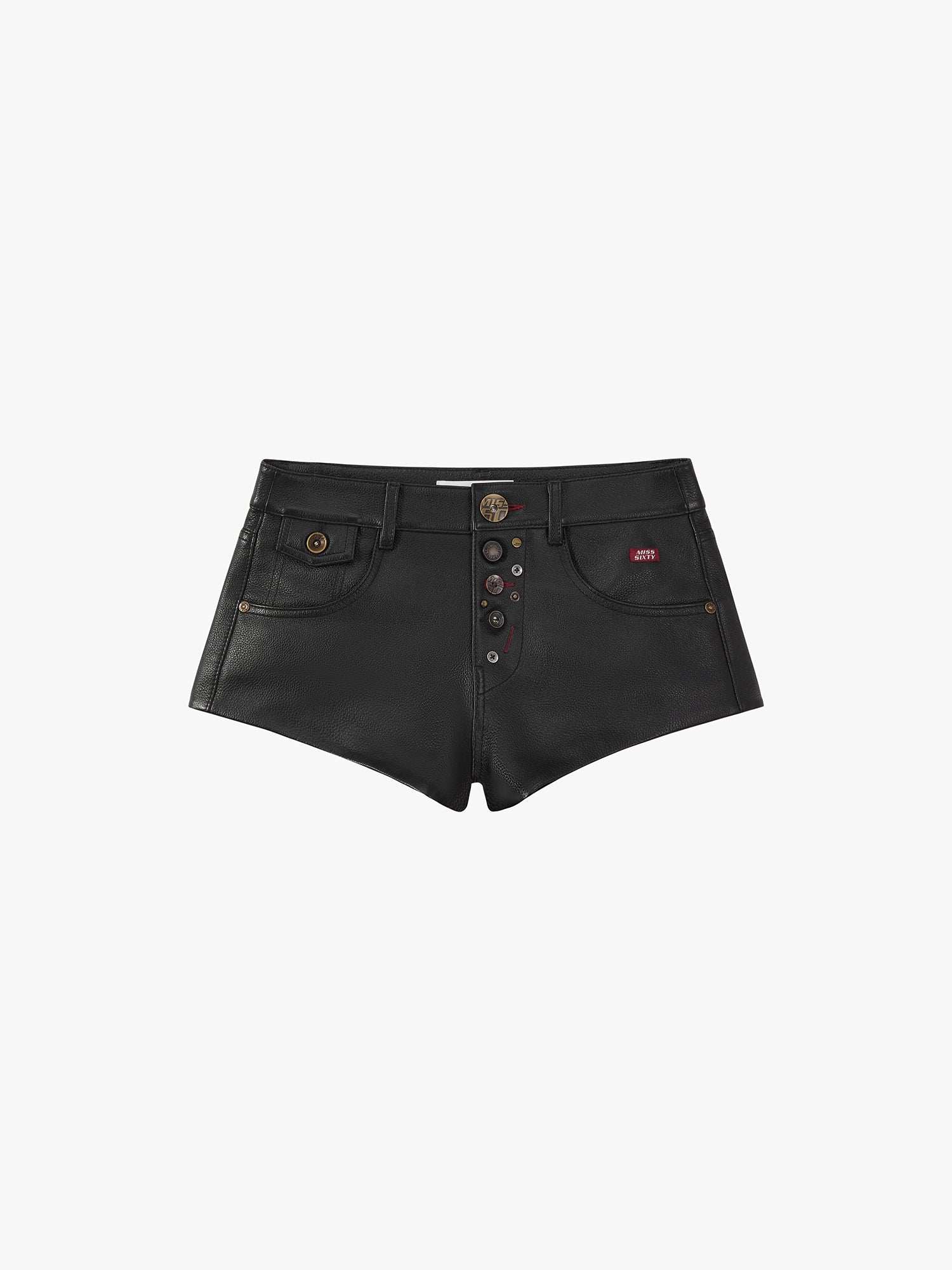 Genuine Leather Shorts