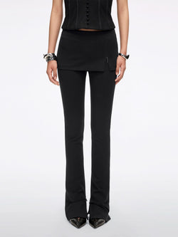 Layered Skirt Leggings