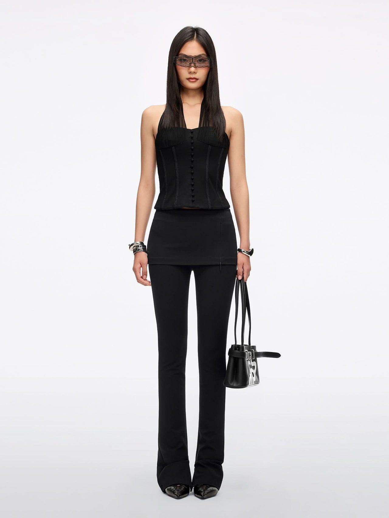 Layered Skirt Leggings