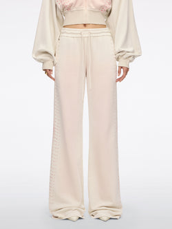 Tie-Waist Wide-Leg Pants