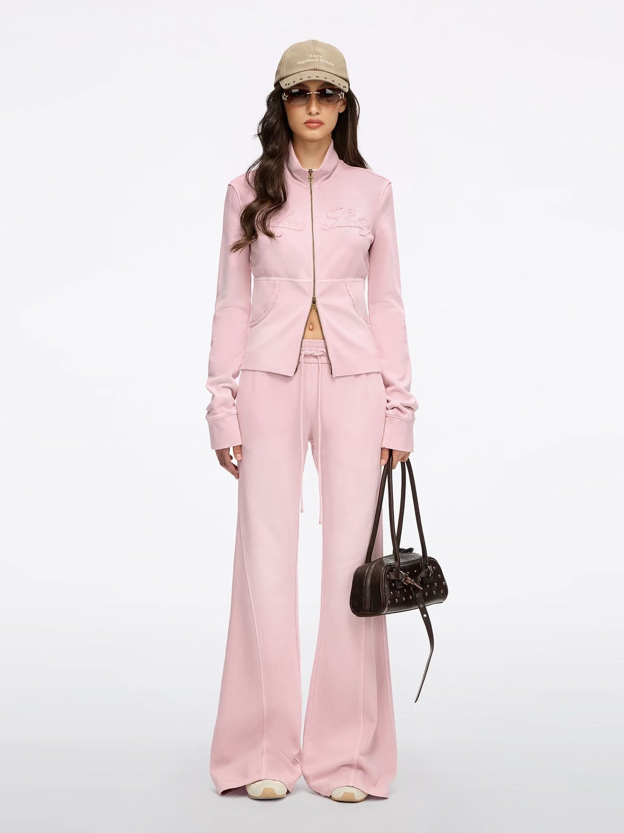 Tie-Waist Flared Pants