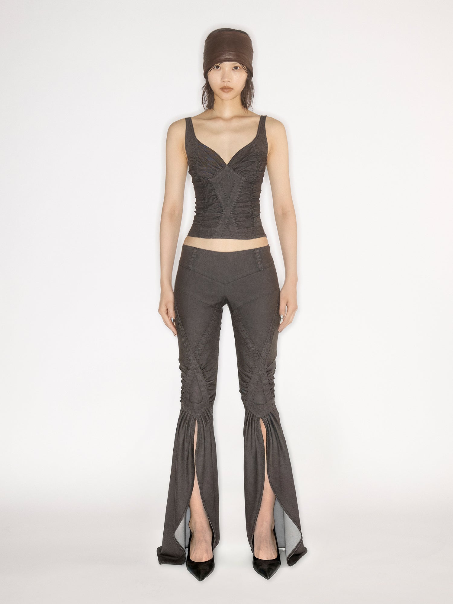Slit Tailback Pants