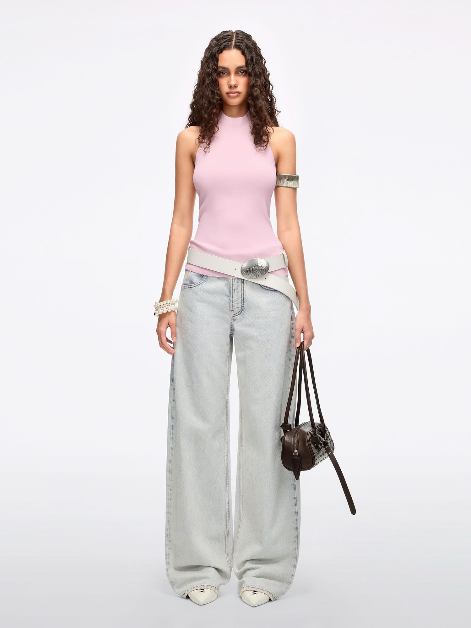 Cutout Shoulder Knitwear