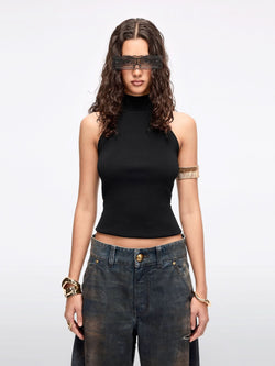 Cutout Shoulder Knitwear