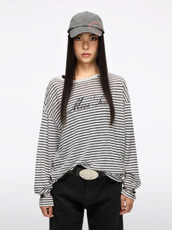 Logo Knit Top