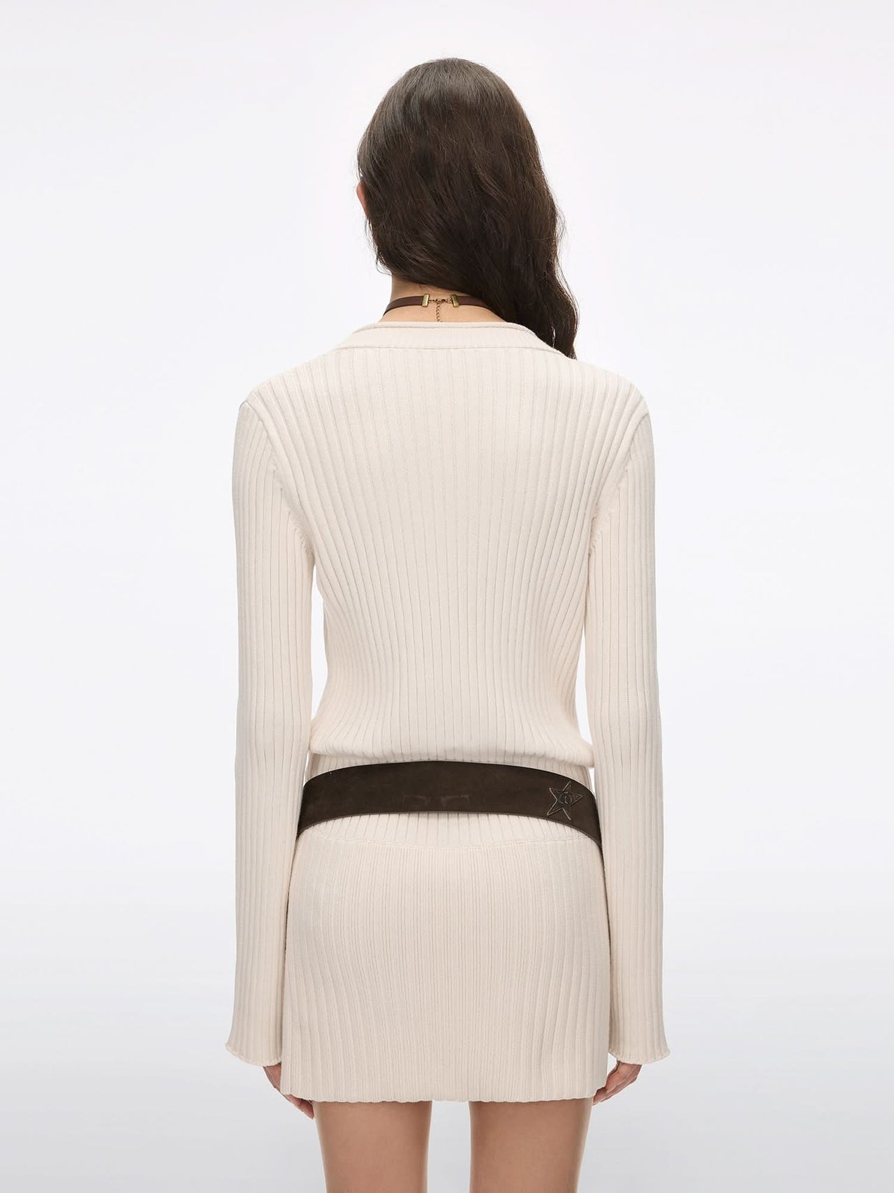 Belted Knit Dress
