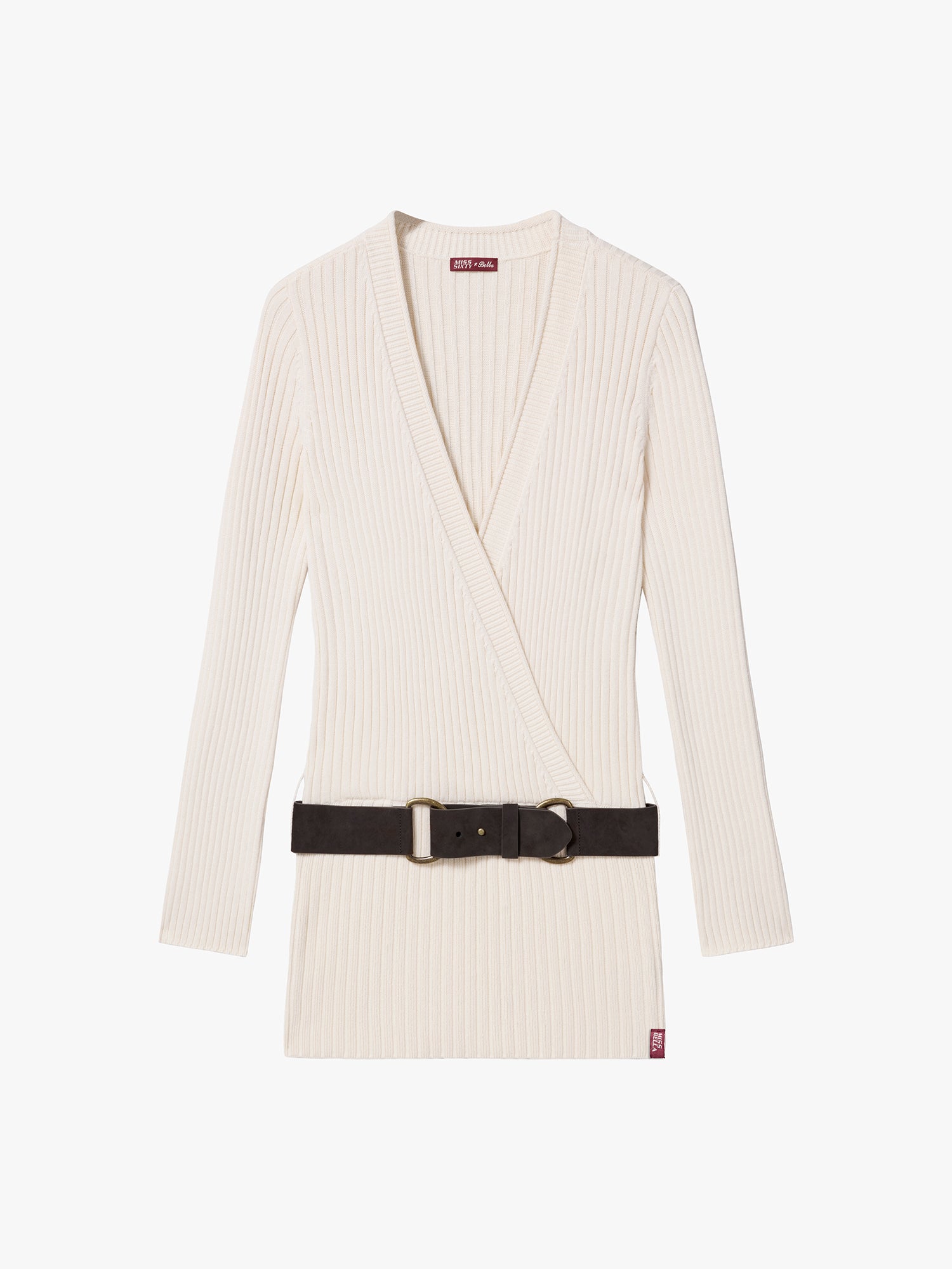 Belted Knit Dress