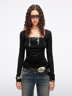 Ruched T-Shirt