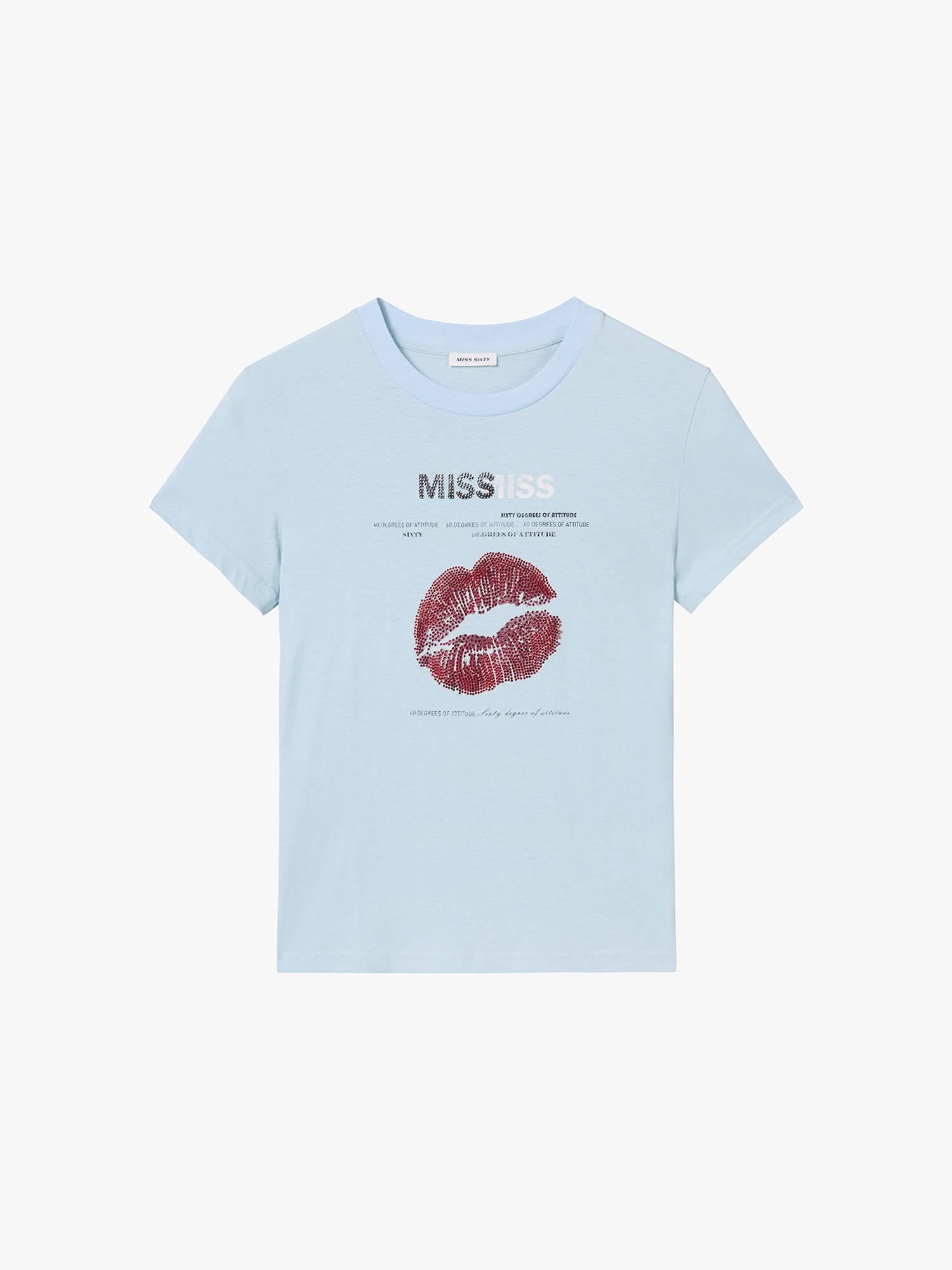 Lip-Print T-Shirt