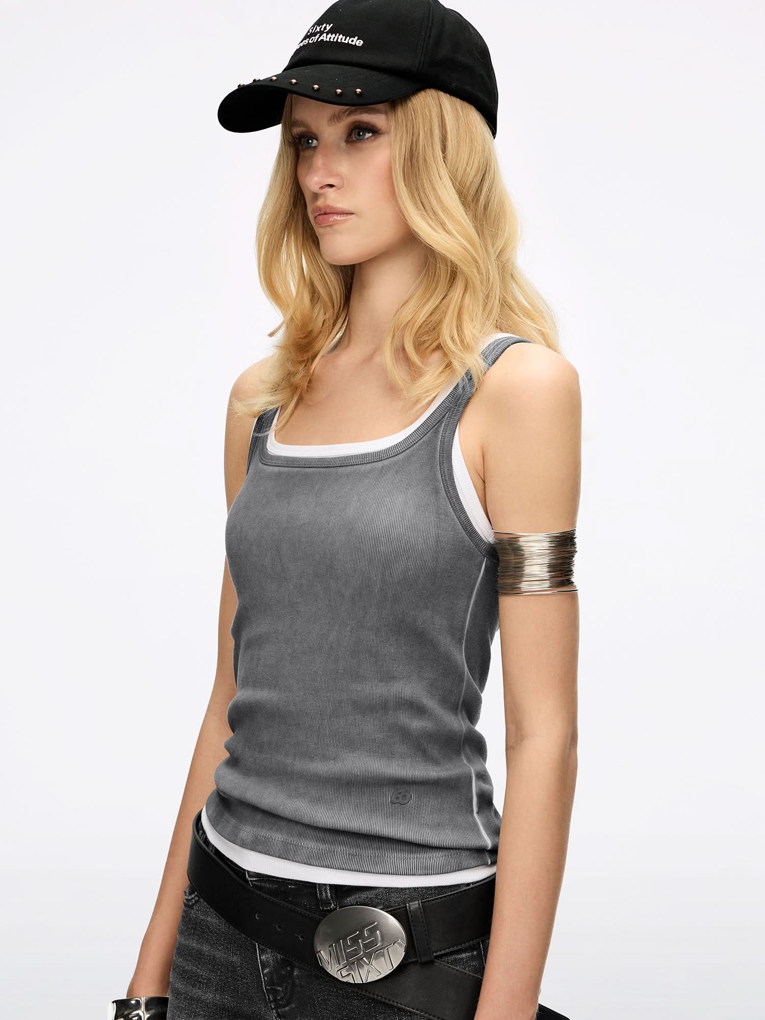 Logo Tank Top - MISS SIXTY