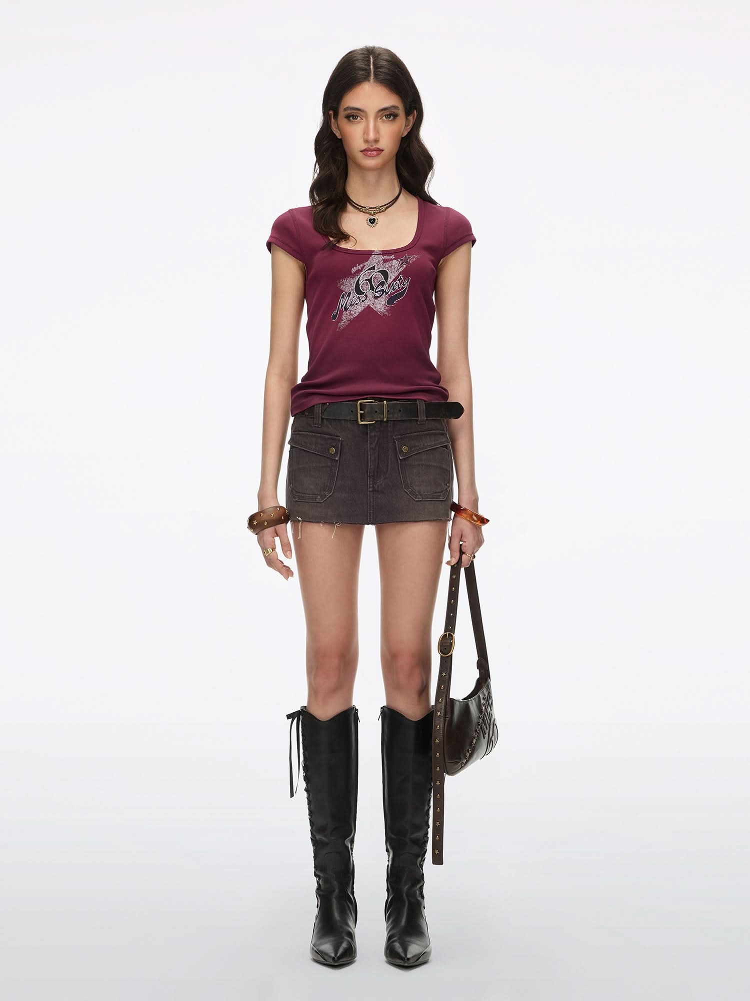 Faded Print T-Shirt