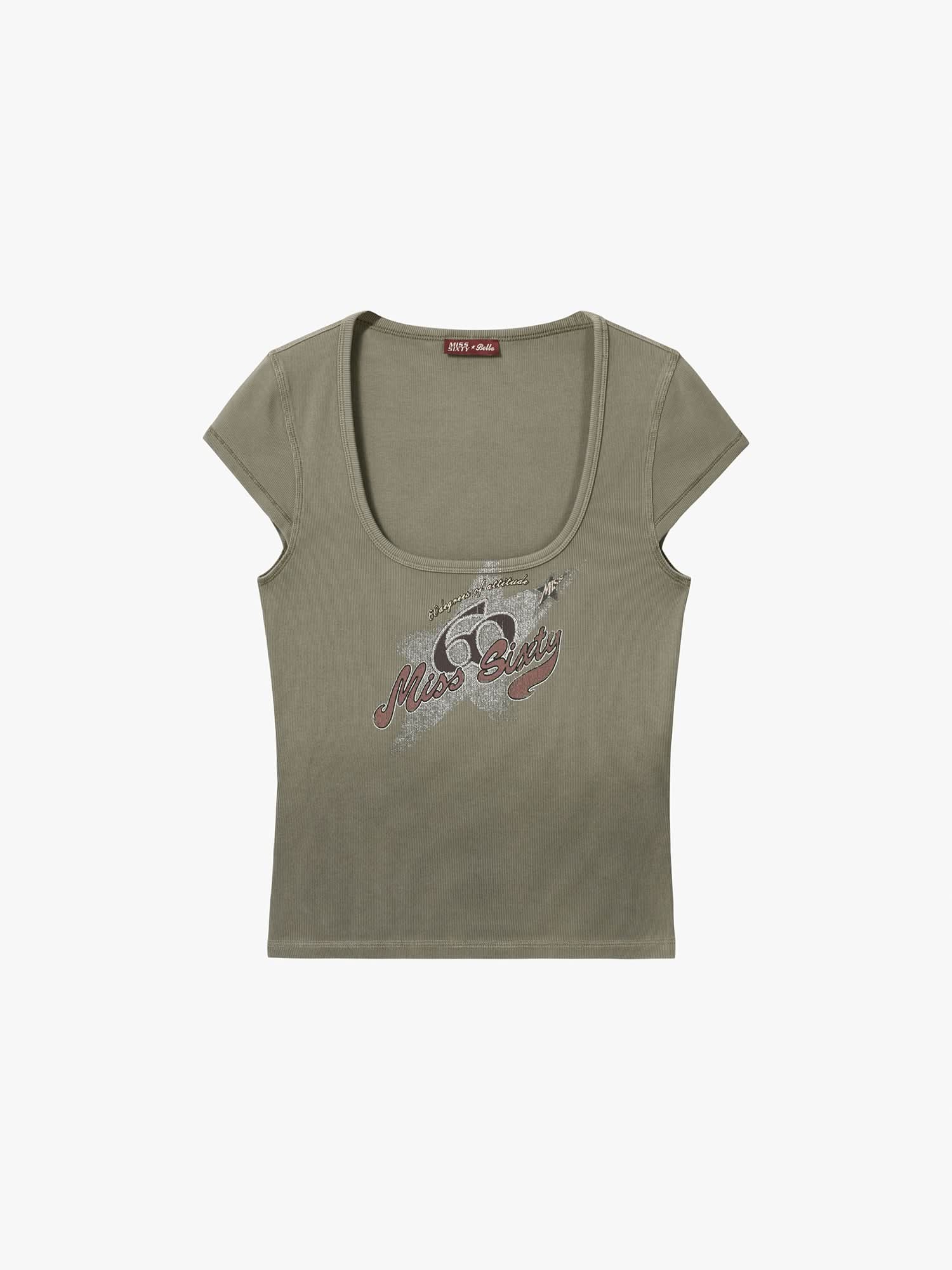 Faded Print T-Shirt