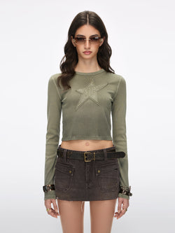 Faded Patchwork T-Shirt