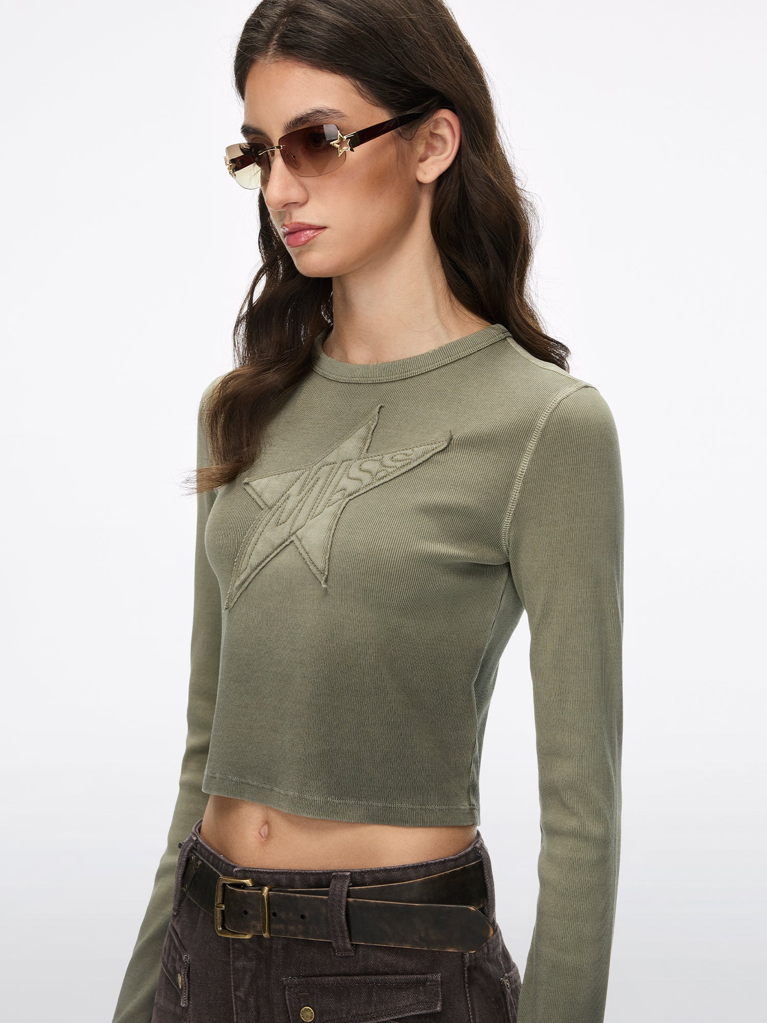 Faded Patchwork T-Shirt