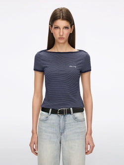 Logo Stripe T-Shirt