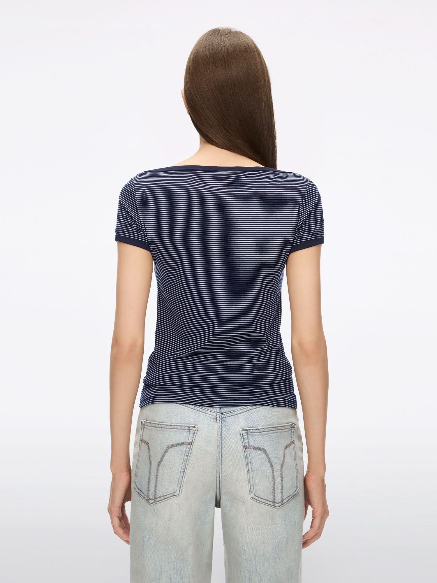 Logo Stripe T-Shirt