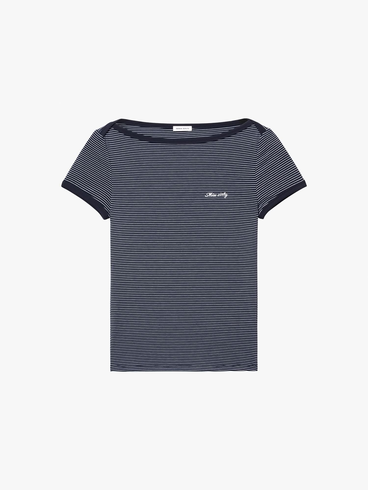 Logo Stripe T-Shirt