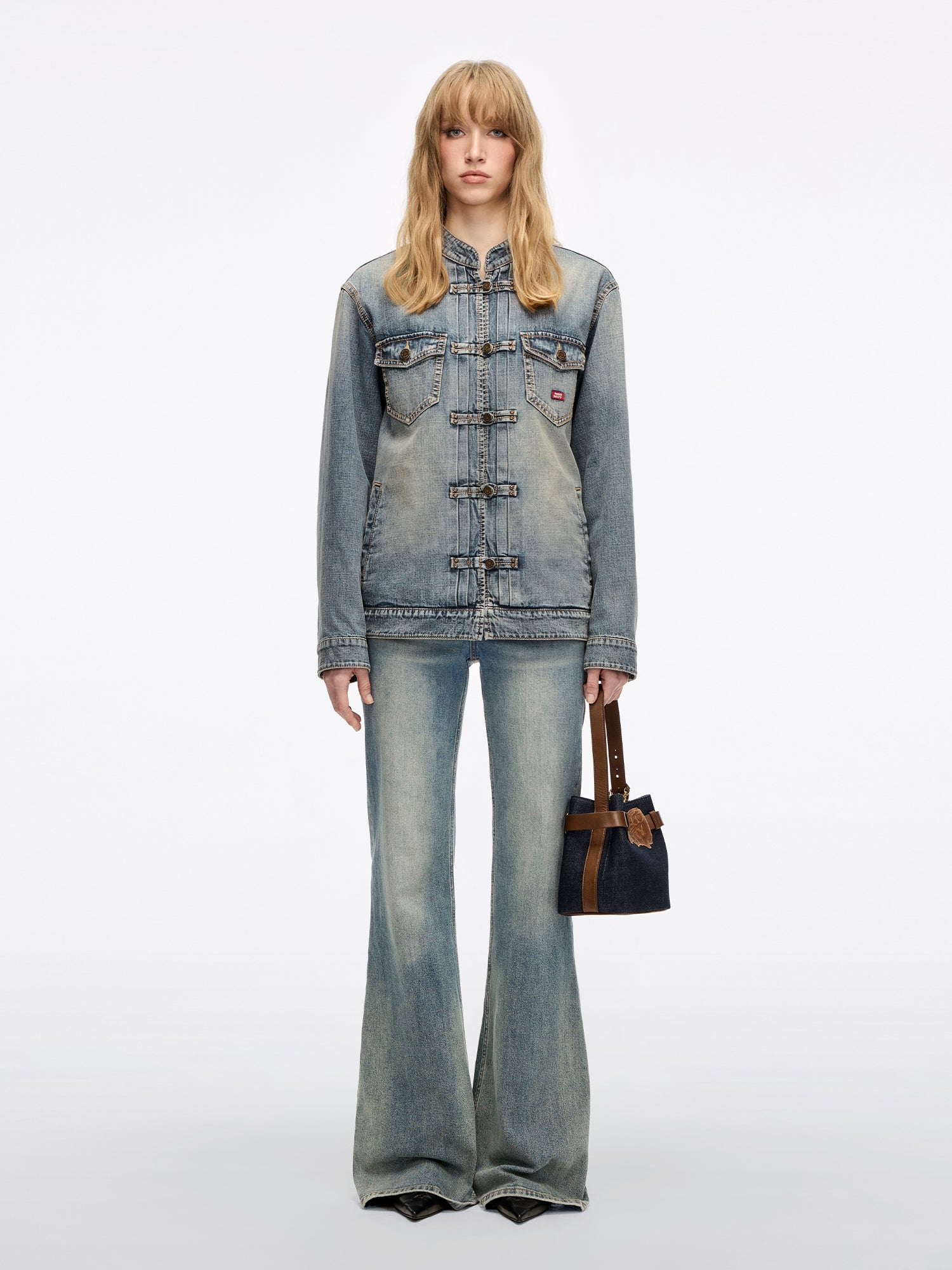 【orslow】オアスロウFROG BUTTON DENIM JACKET Frog-Button Denim Jacket - MISS SIXTY