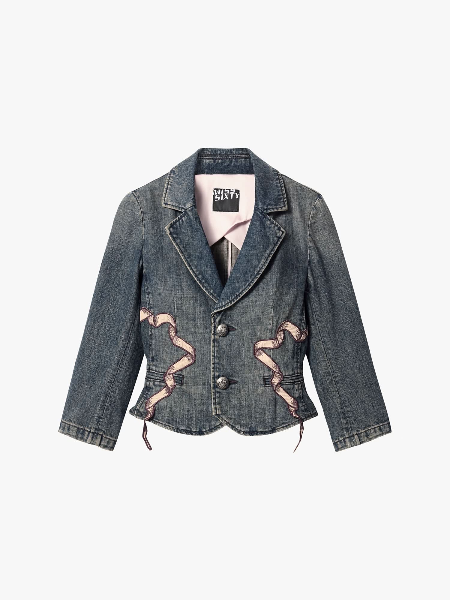 Embroidered Denim Jacket