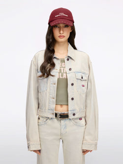 Distressed Denim Jacket