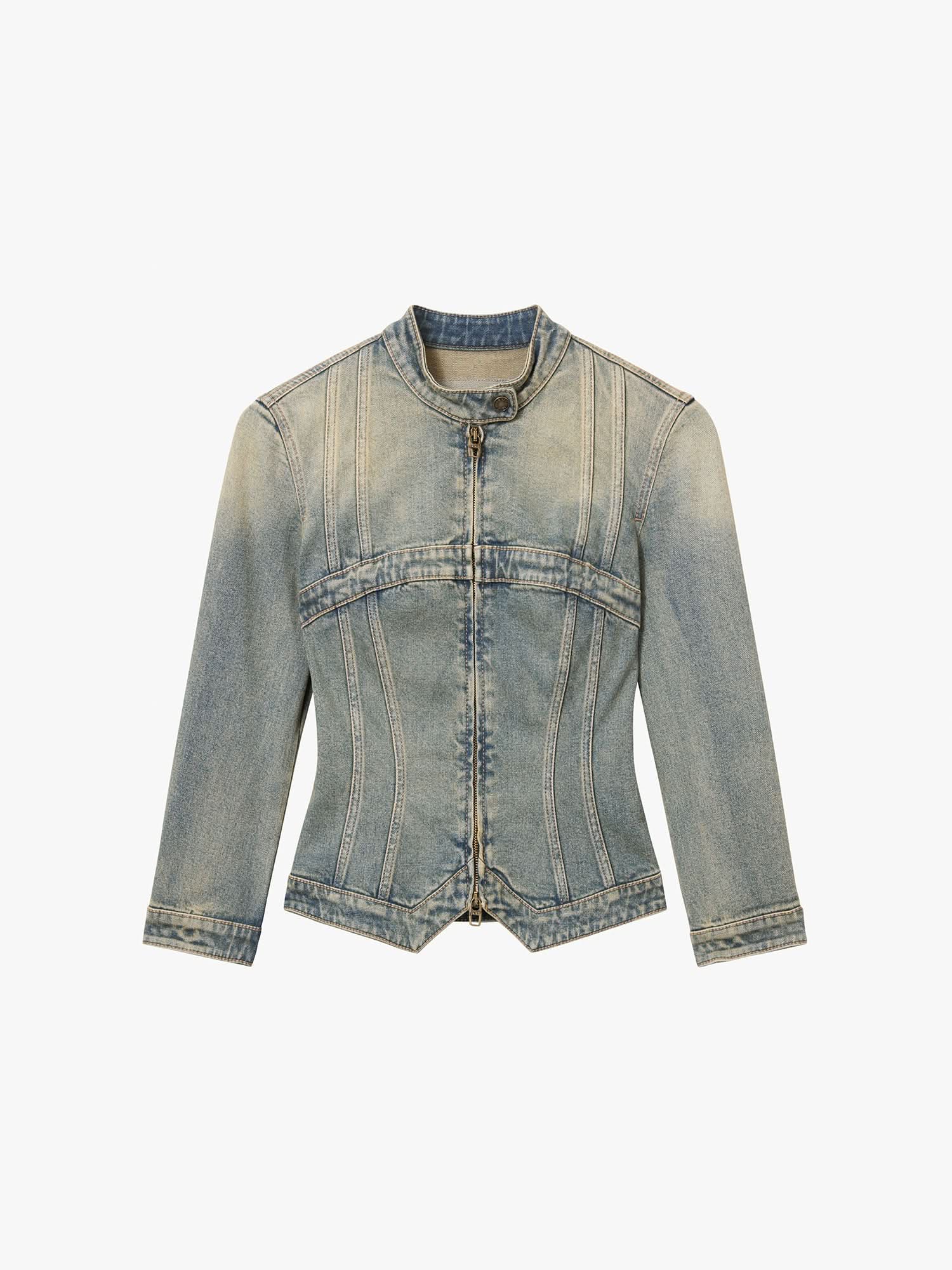 Logo Denim Jacket - MISS SIXTY