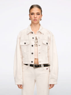 Cropped Denim Jacket