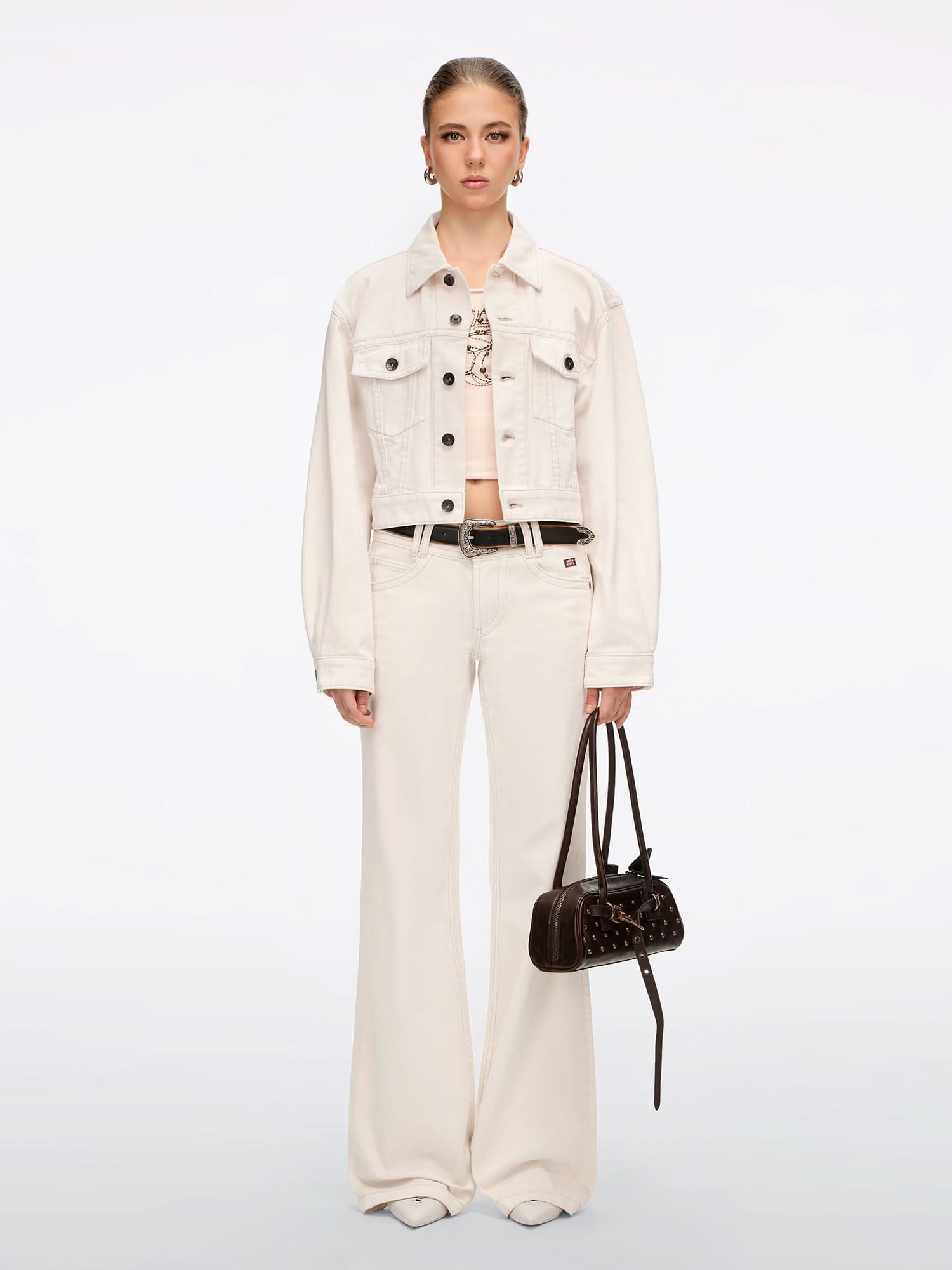 Cropped Denim Jacket