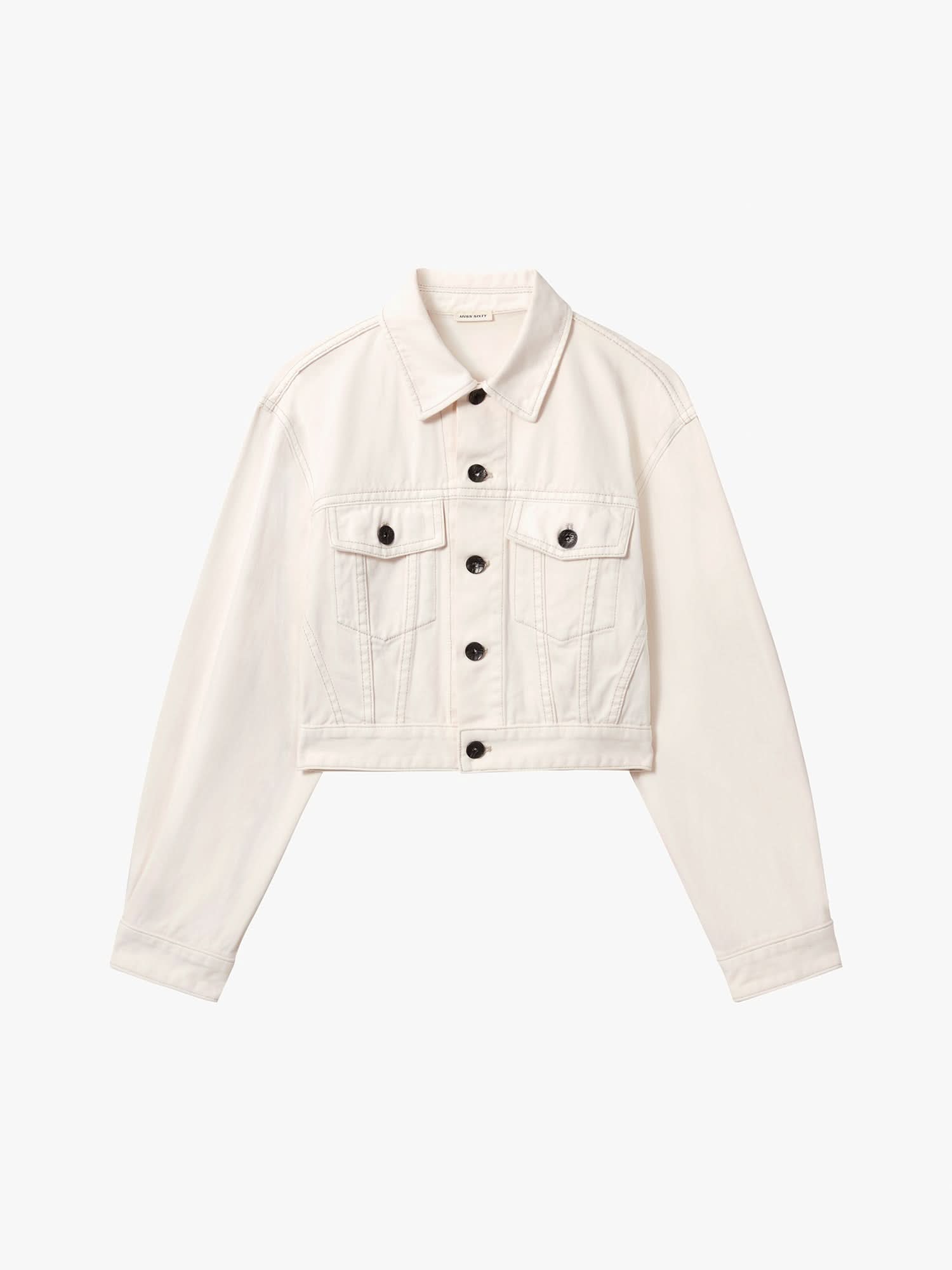 Cropped Denim Jacket