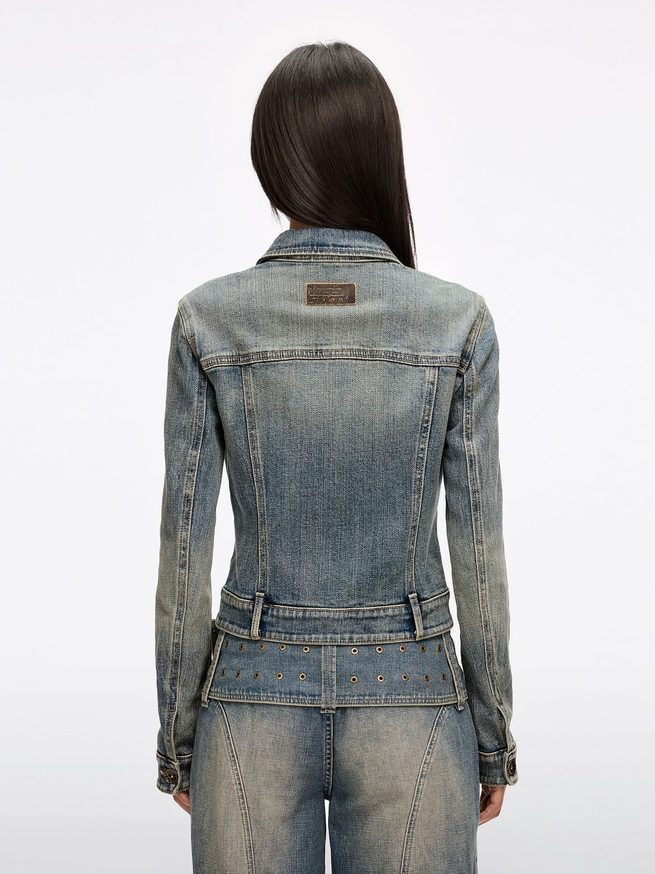 Multi-Button Denim Jacket