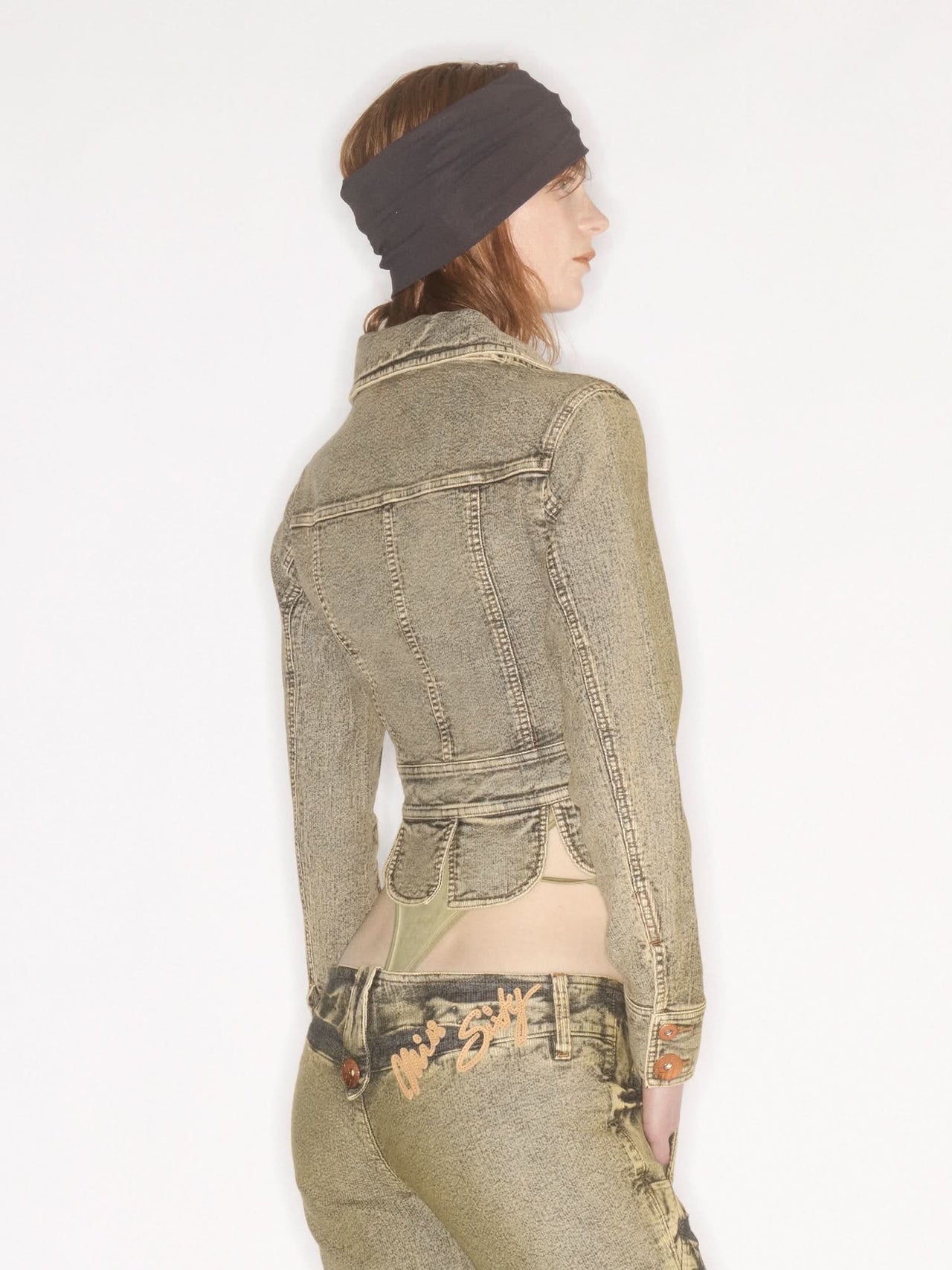 Tie-Dye Denim Jacket