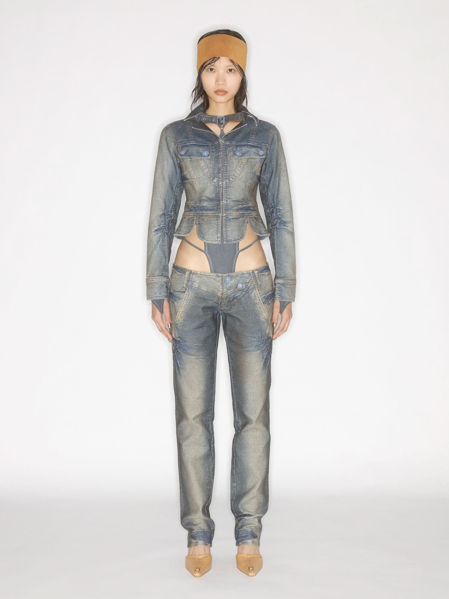 Tie-Dye Denim Jacket - MISS SIXTY