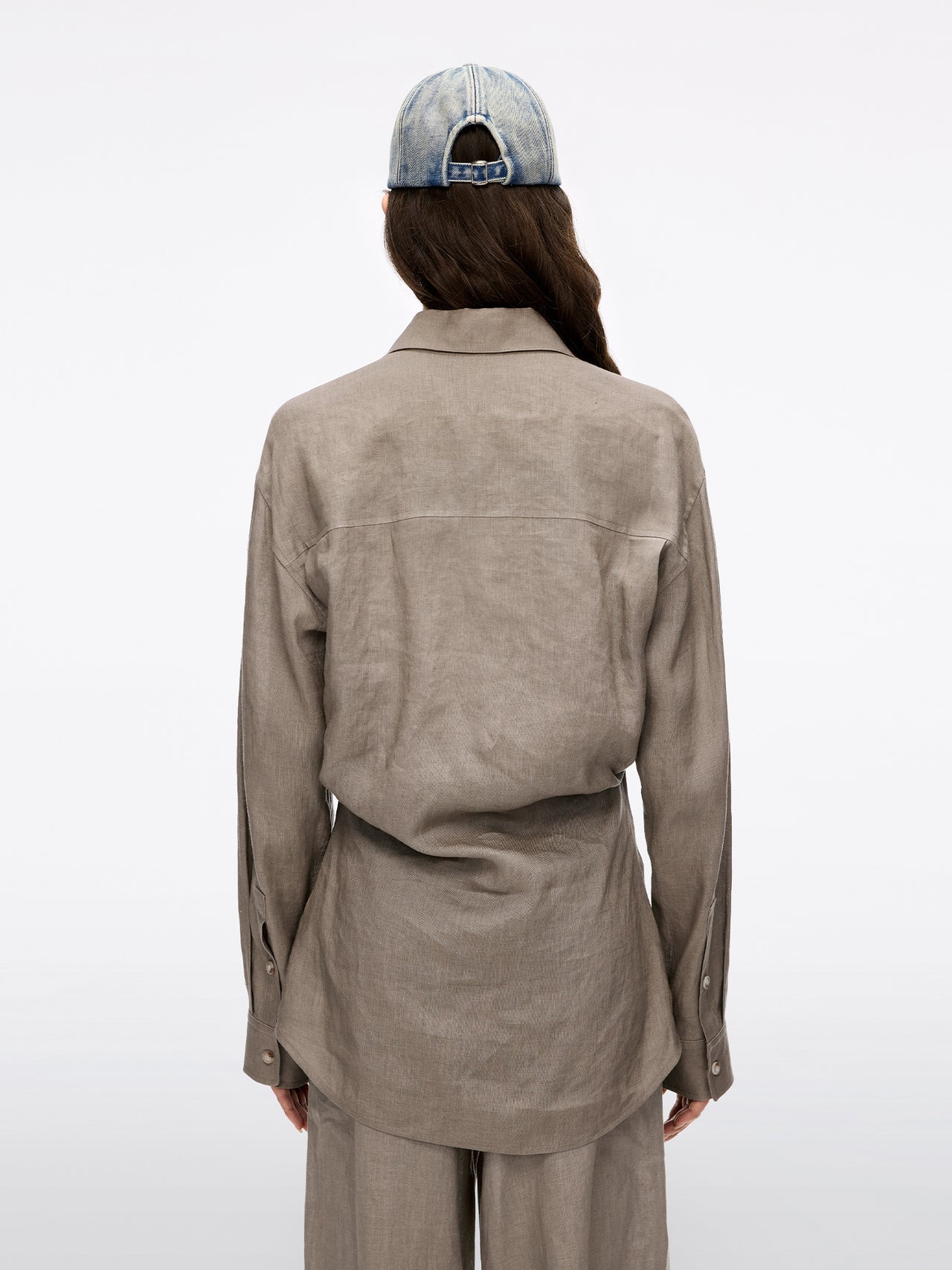 Embroidered Linen Shirt