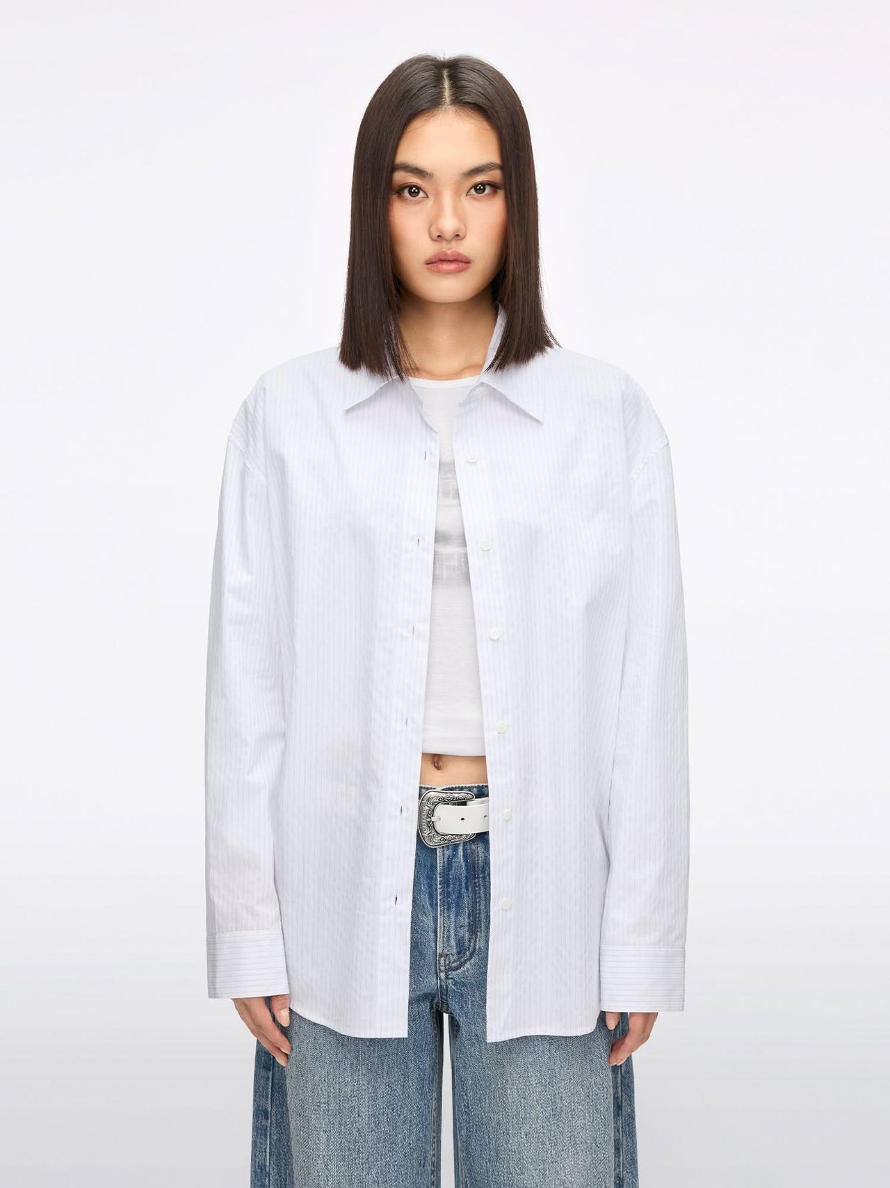 Rhinestone Bow Shirt