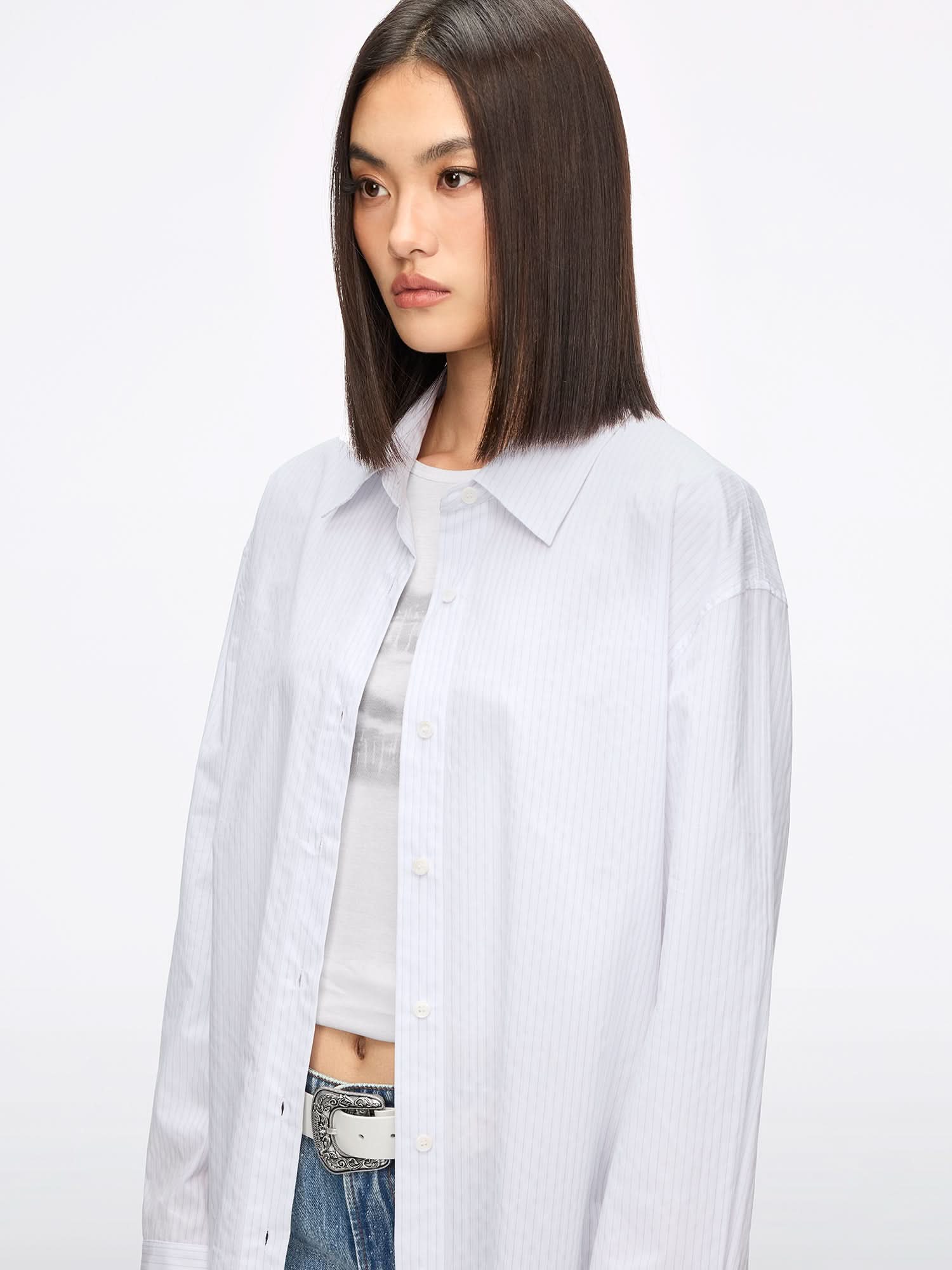 Rhinestone Bow Shirt