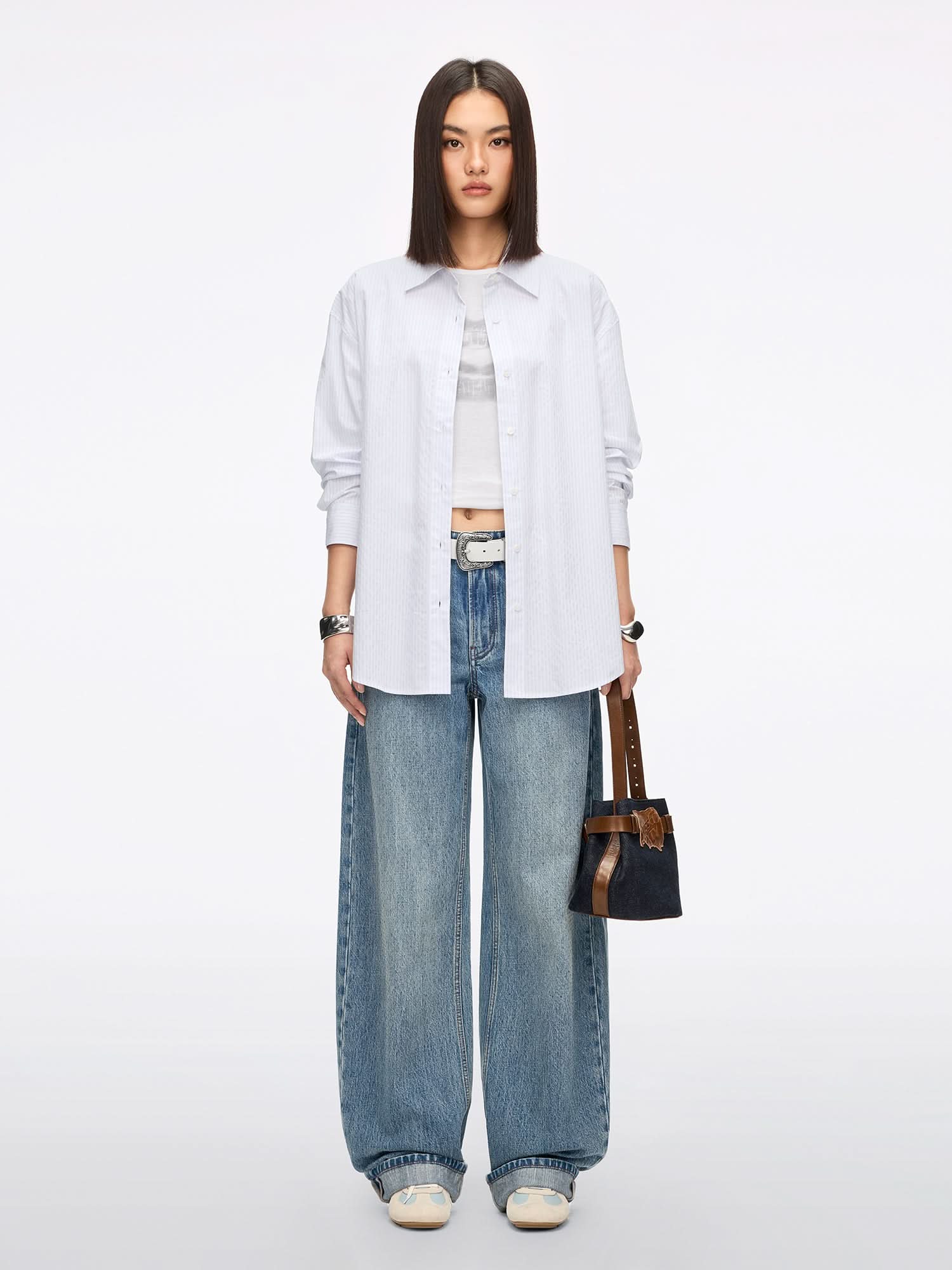 Rhinestone Bow Shirt