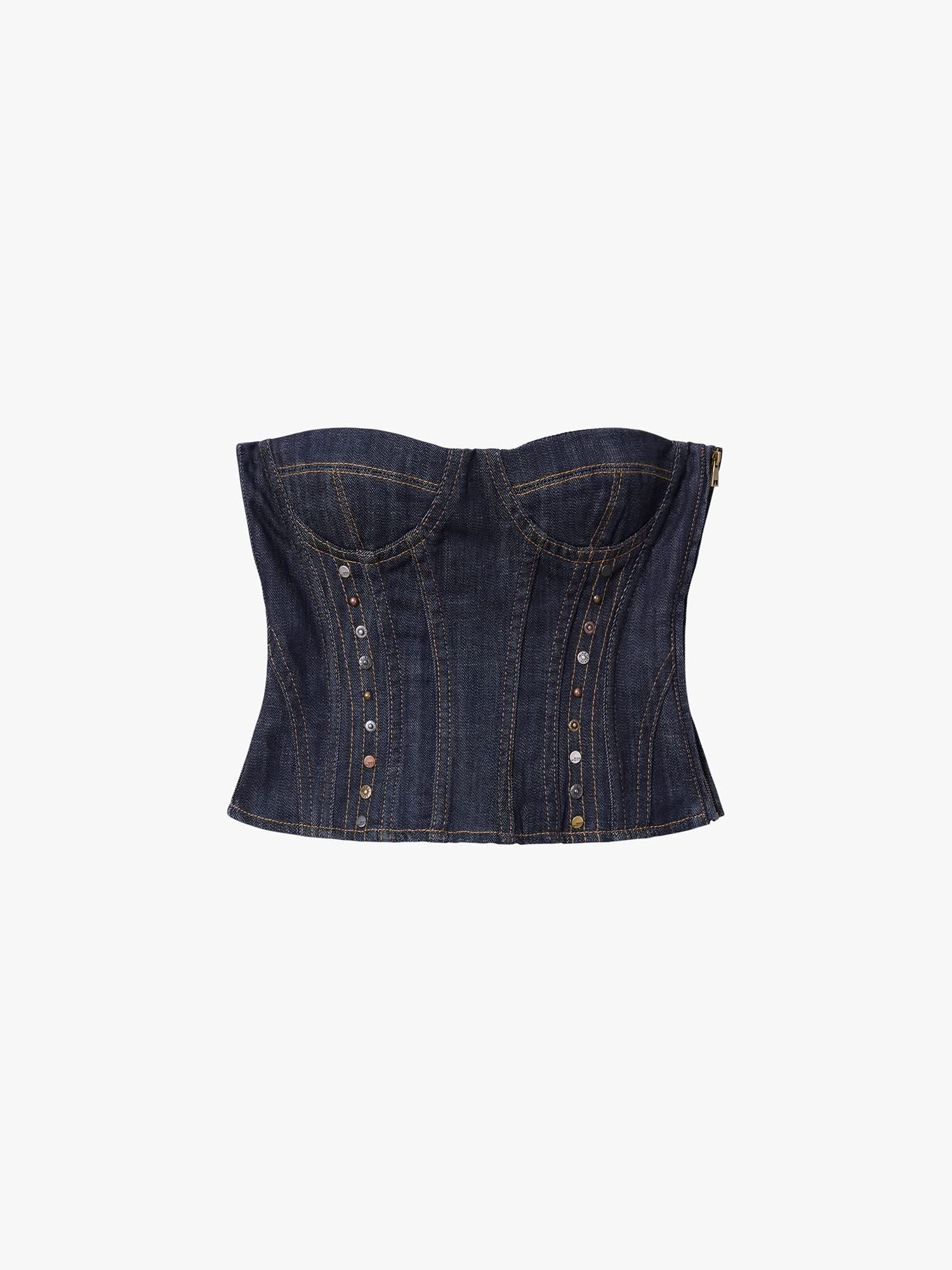 Denim Bustier - MISS SIXTY