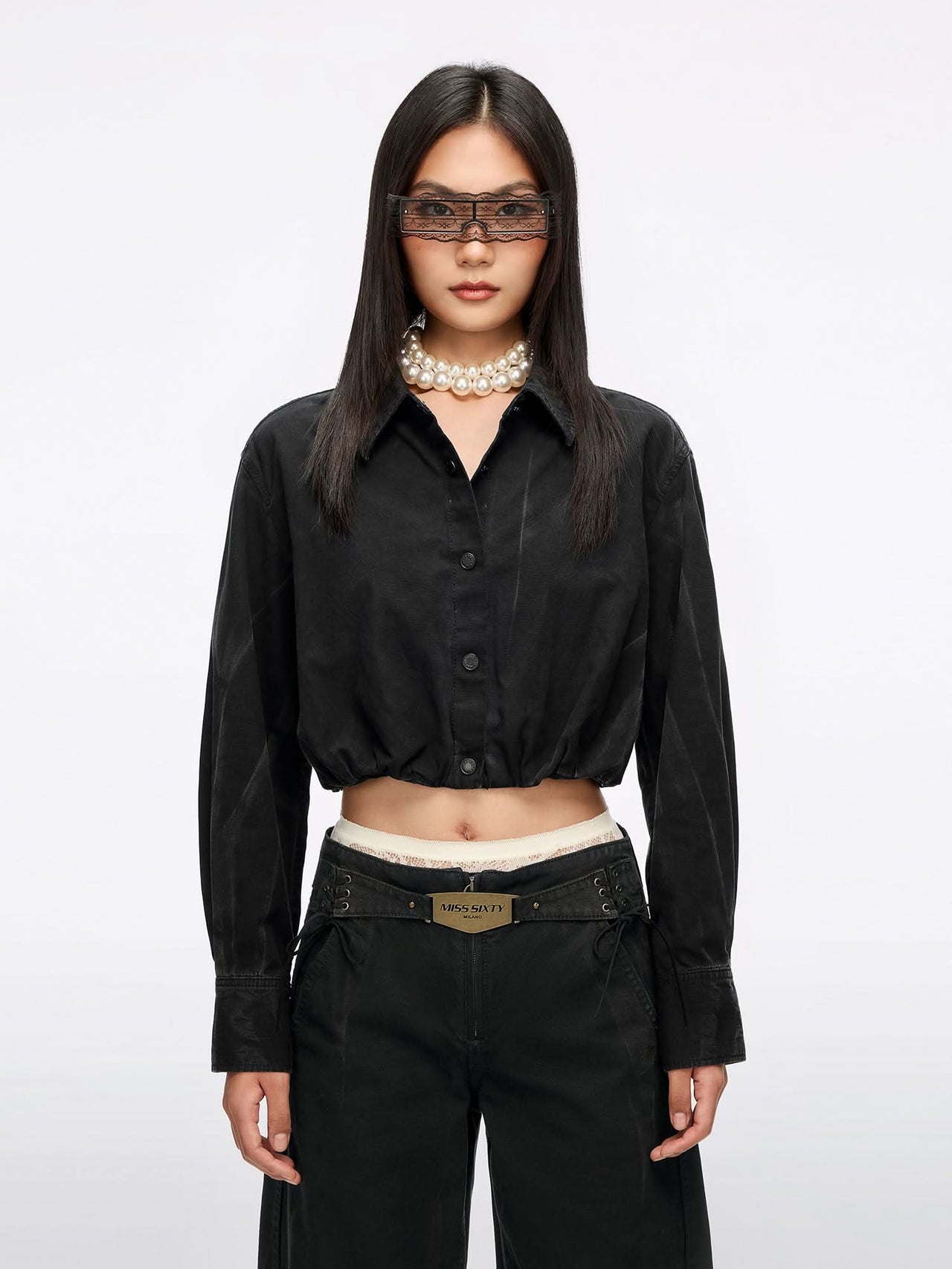 Distressed Denim Shirt