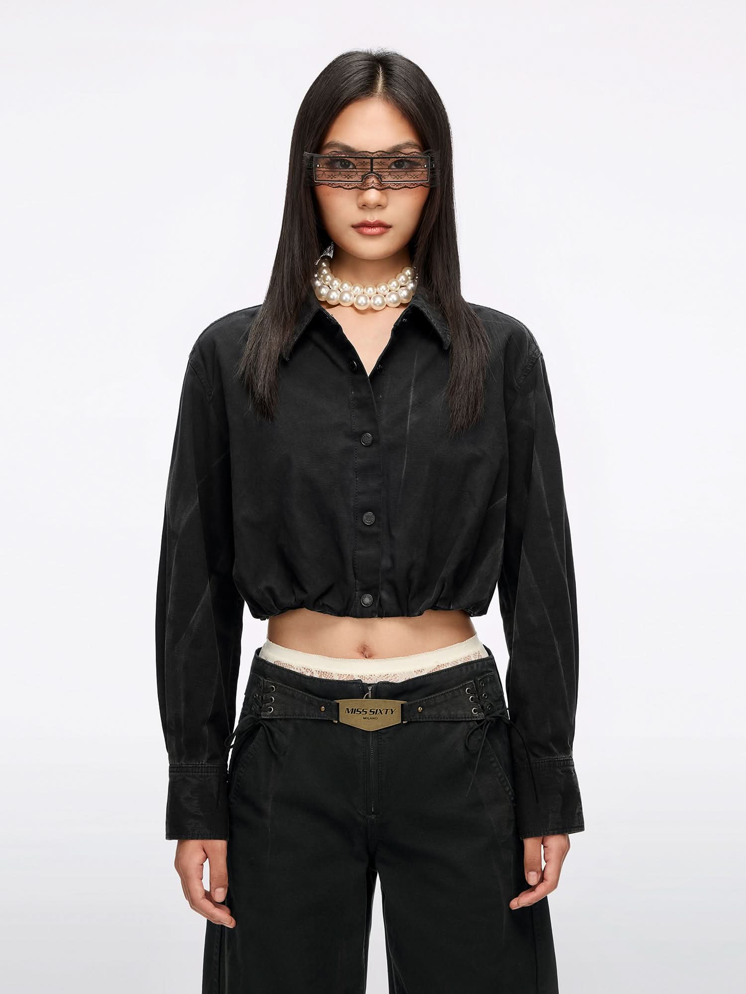 Distressed Denim Shirt