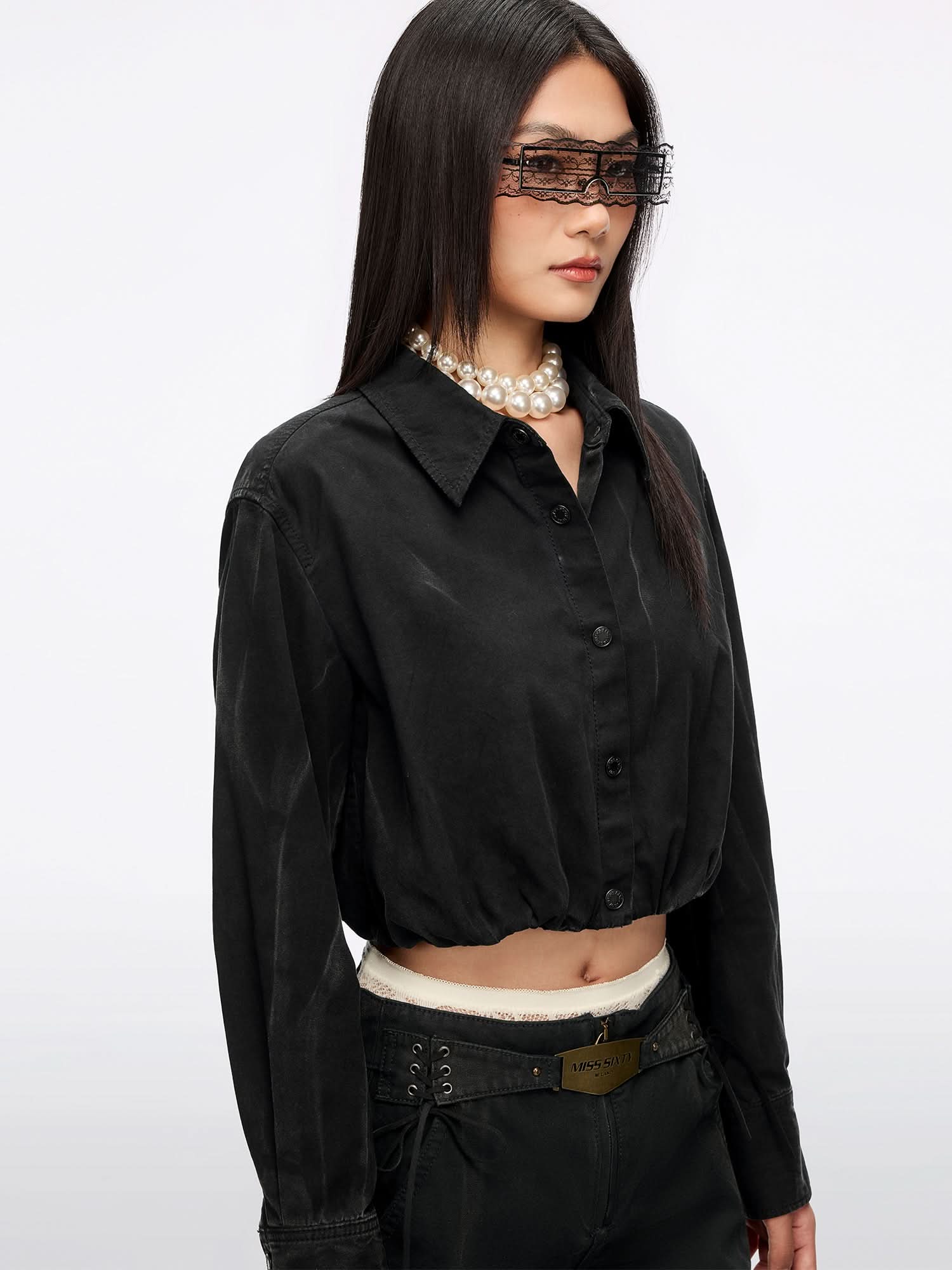 Distressed Denim Shirt