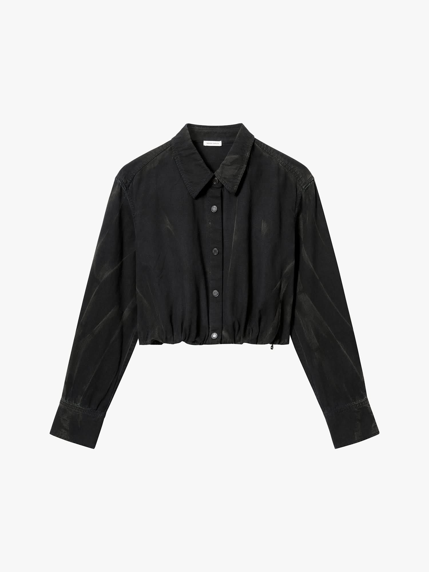 Distressed Denim Shirt