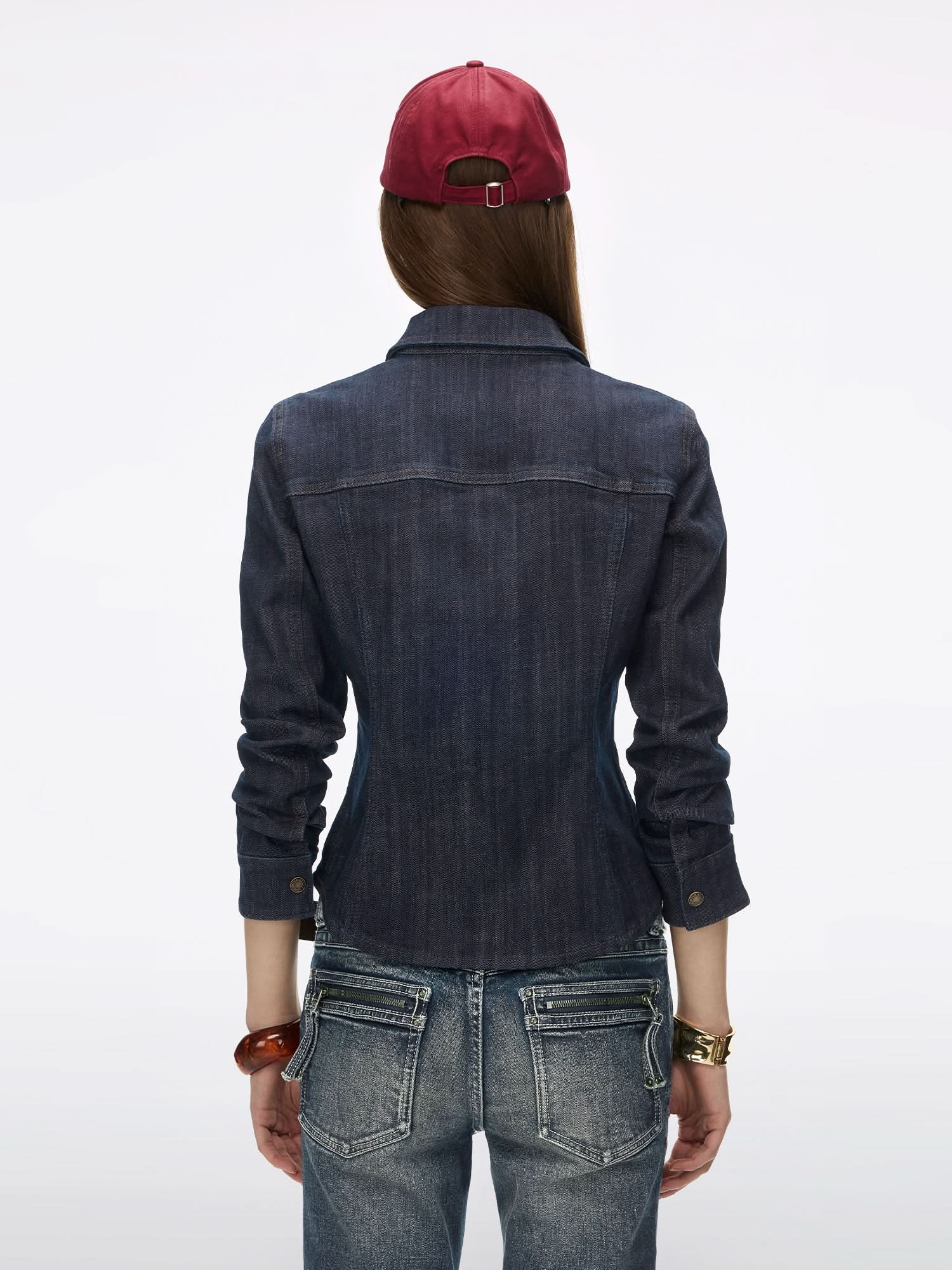 Studded Denim Shirt
